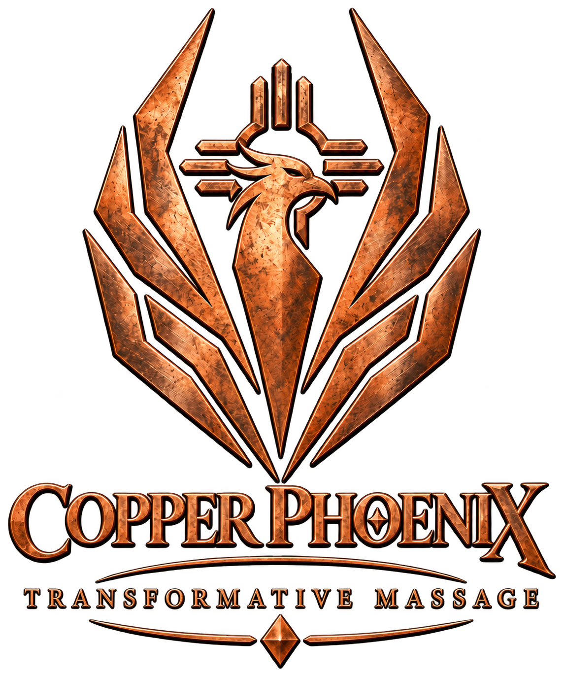 Copper Phoenix Transformative Massage logo